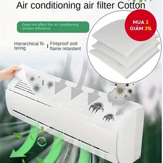 Bộ lọc điều hòa siêu mỏng Màn hình cách ly bụi Virus Lưới có thể giặt được cho lỗ thông hơi AC Spring Clean