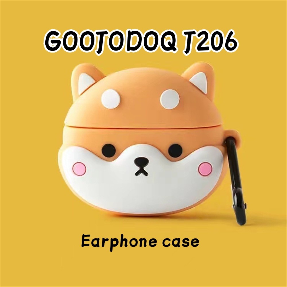 GOOJODOQ [Ốp Lưng Nhà] Dành Cho GOOJDOQ J206 Vỏ Silicon Mềm Bộ Sưu Tập Tai Nghe Chống Rơi Hoạt Hình 