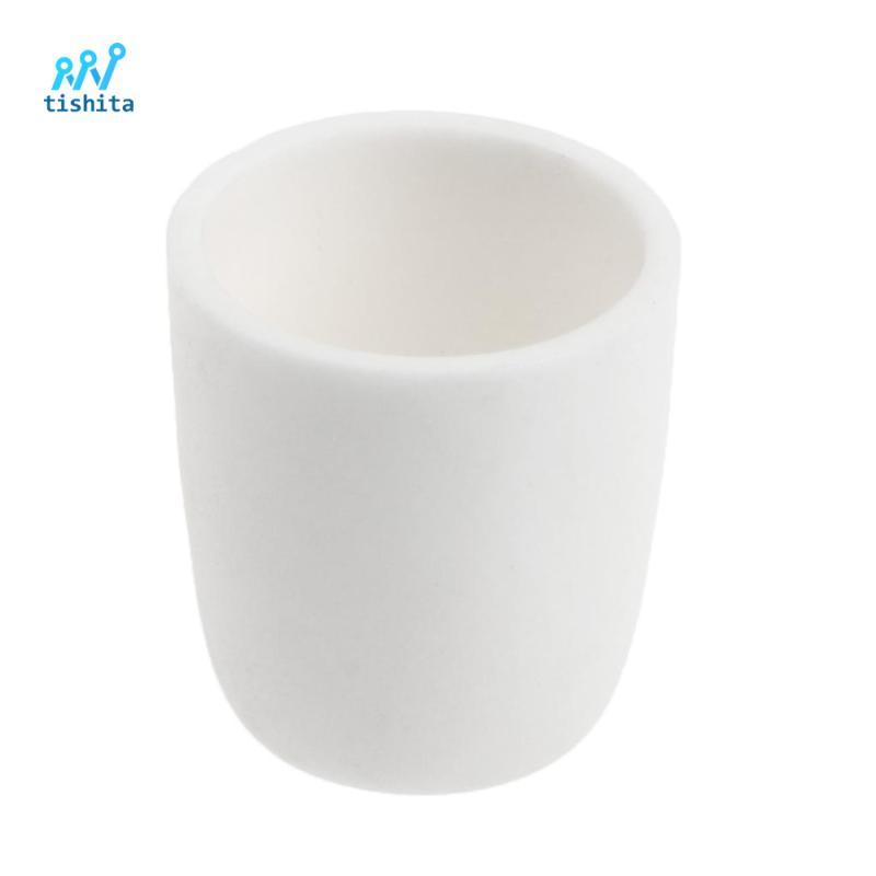 SiaBiced 1 Alumina Gốm Crucible Đồ dùng phòng thí nghiệm Phòng thí nghiệm hình trụ Crucible