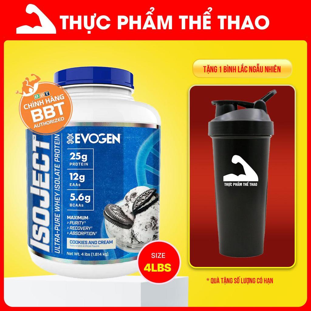 Sữa Tăng Cơ Evogen Whey Protein IsoJect - Thương Hiệu Evogen USA - Chính Hãng BBT