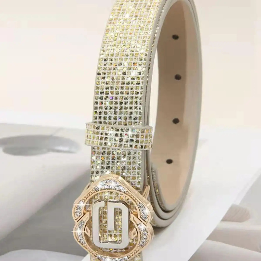 Thắt lưng sequin và kim cương giả nữ, dây diều 2m giá 0 đồng, giá rẻ 1k, áo sơ mi phong cách nữ