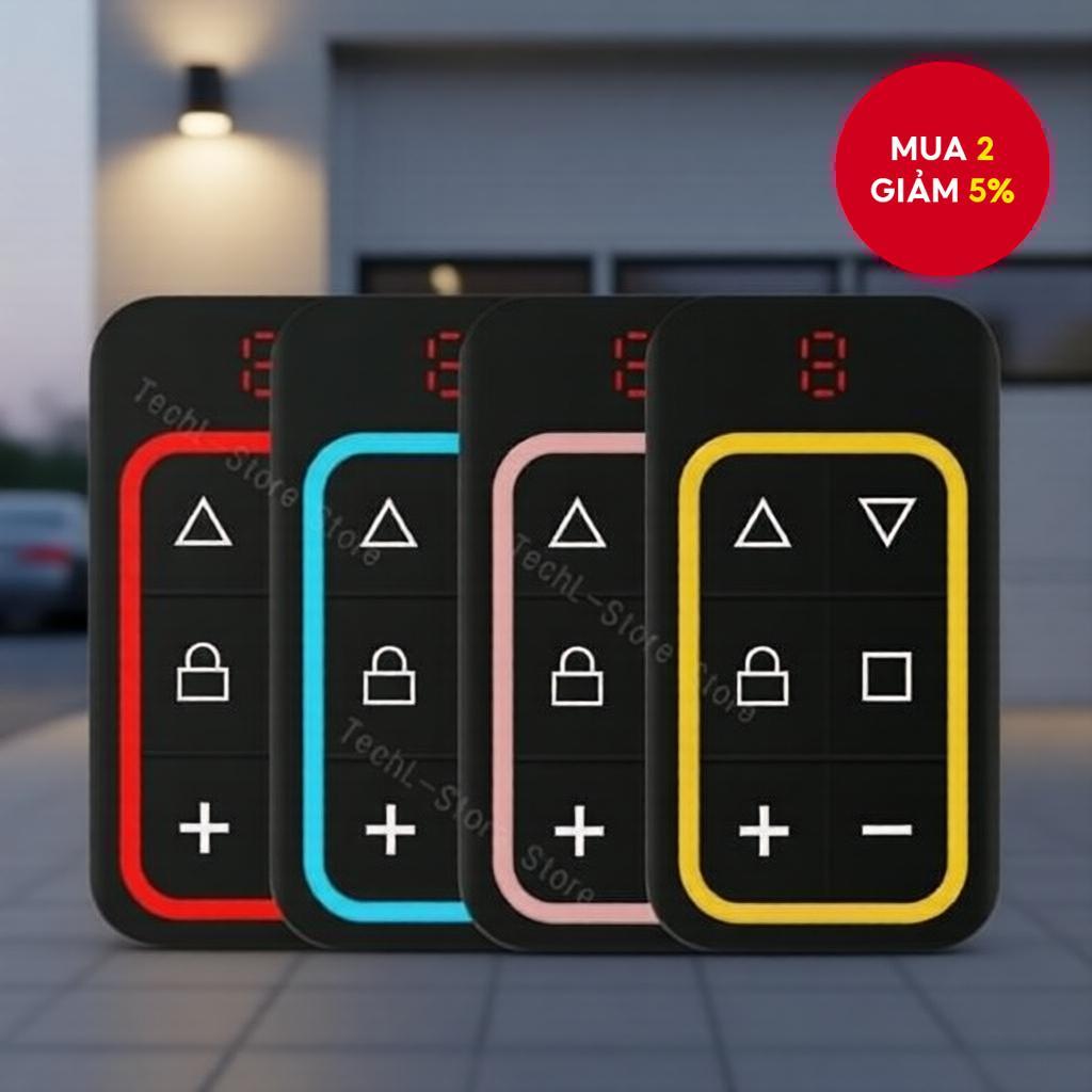 Bộ sao chép điều khiển từ xa đa tần số Universal Garage Door 300-915MHZ, hỗ trợ 433mhz, 868mhz, đa t