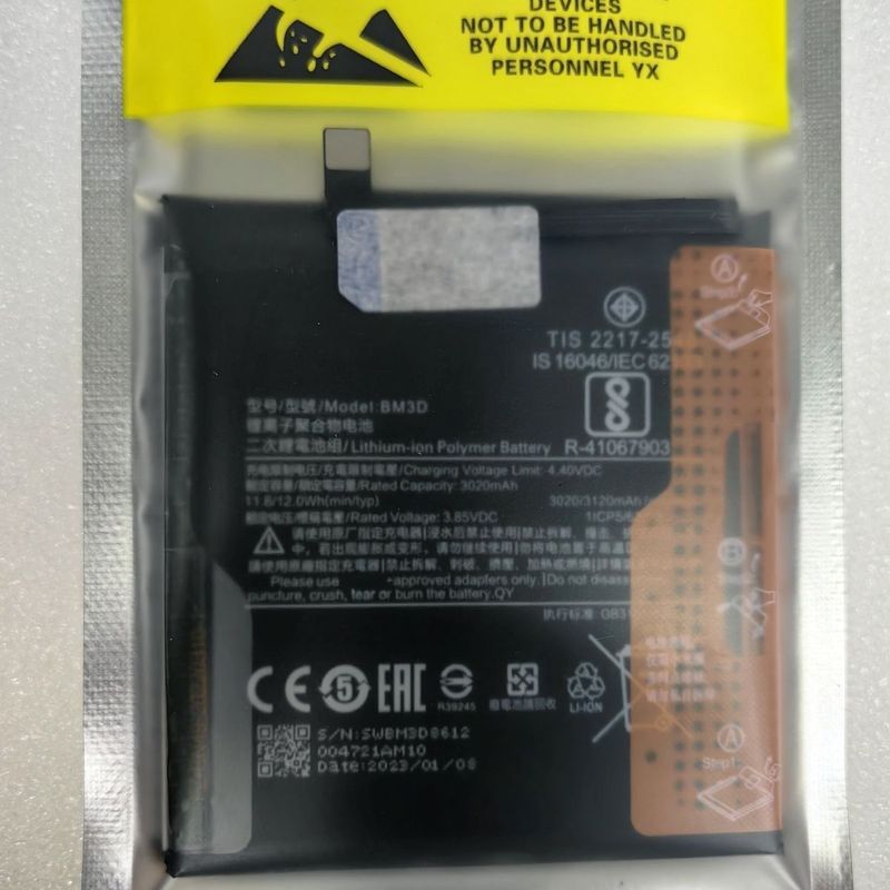 Thích hợp cho pin điện thoại di động Xiaomi 8se, bảng điện mi8se, bảng điện pin BM3D, pin hoàn toàn 