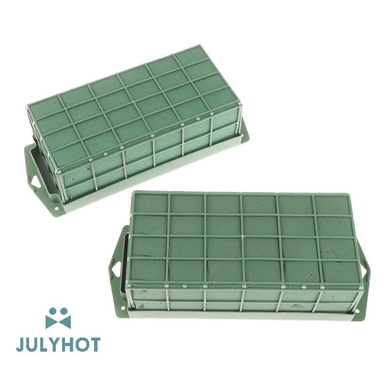 COOL 1Pc Oasis Wet Foam Blos Floral Florist Green Foam Bri Hoa tươi Bùn xốp cho DIY Florist Flower S