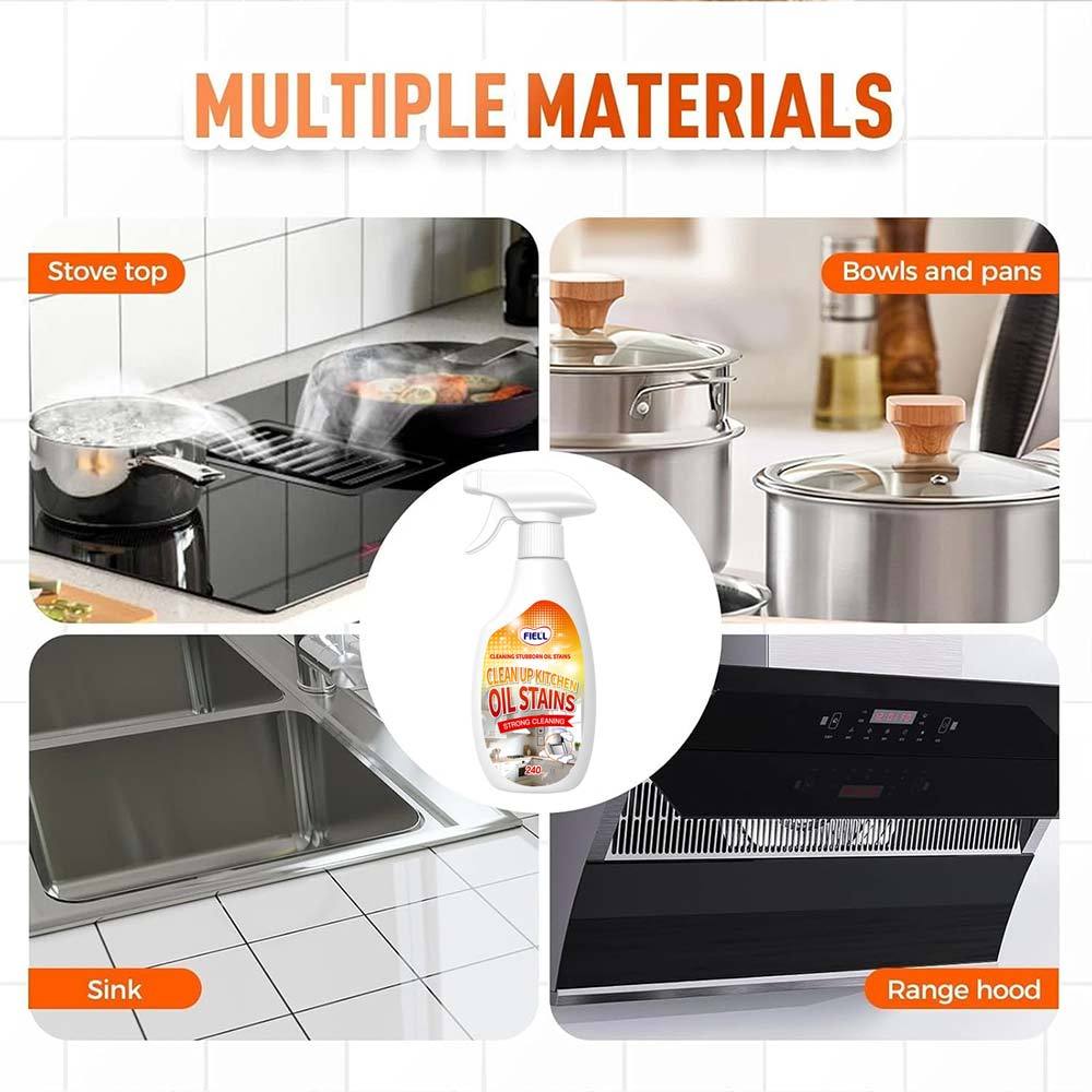 Anti-Grease Kitchen Cleaner Spray Range Hood Cleaner Kitchen Heavy Oil Stain Removal Multi Purpose C