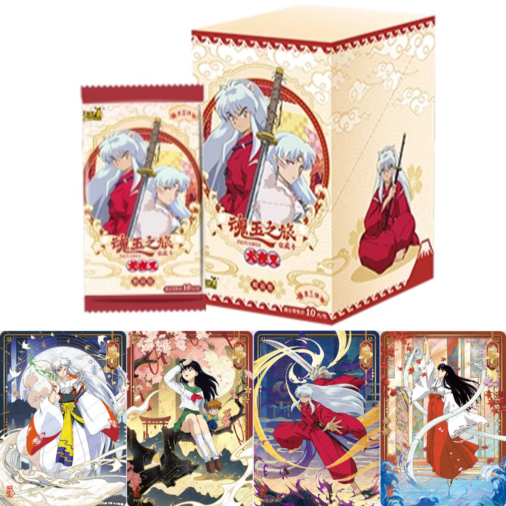 KAYOU Thẻ Inuyasha Chính Hãng Linh Hồn Ngọc Hành Trình Chương Heyun Bao Higurashi Kagome Sesshoumaru