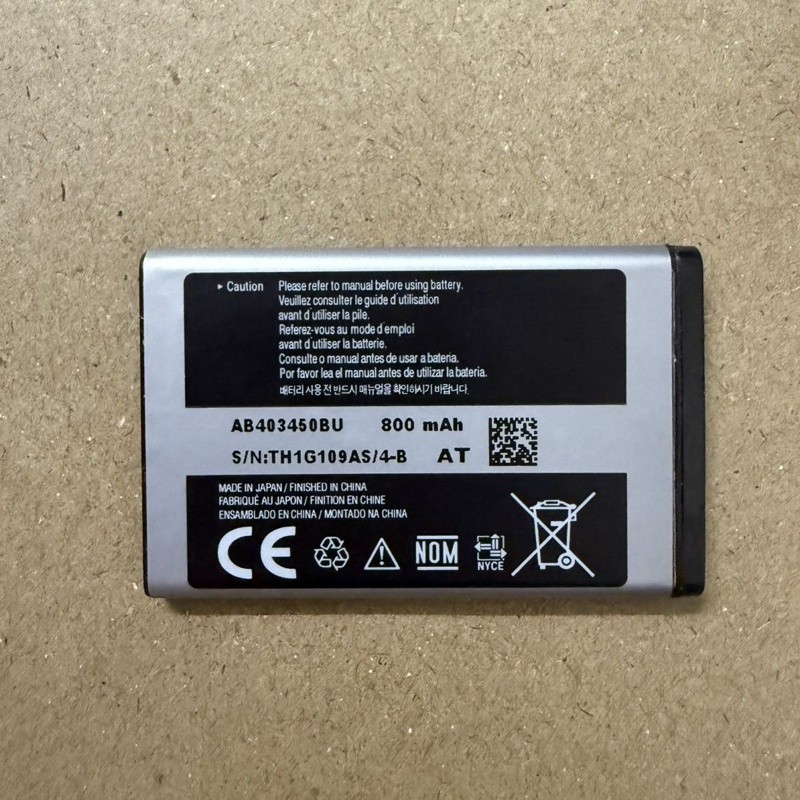 AB403450BU Thích hợp cho pin Samsung S720 / i S730 / i E598 C3250 E2558 M3510
