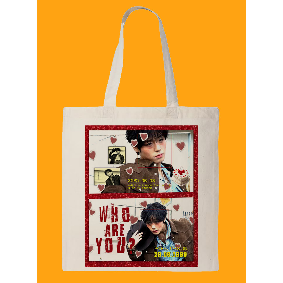 Túi Canvas in hình Park Jihoon – Thời trang, bền đẹp, phong cách