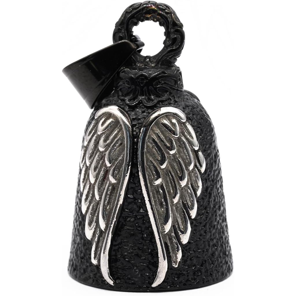Angel Wing Knight Bell Letters USA Motorcycle Bike Riding Guardian Bell - Never Ride Faster Than You