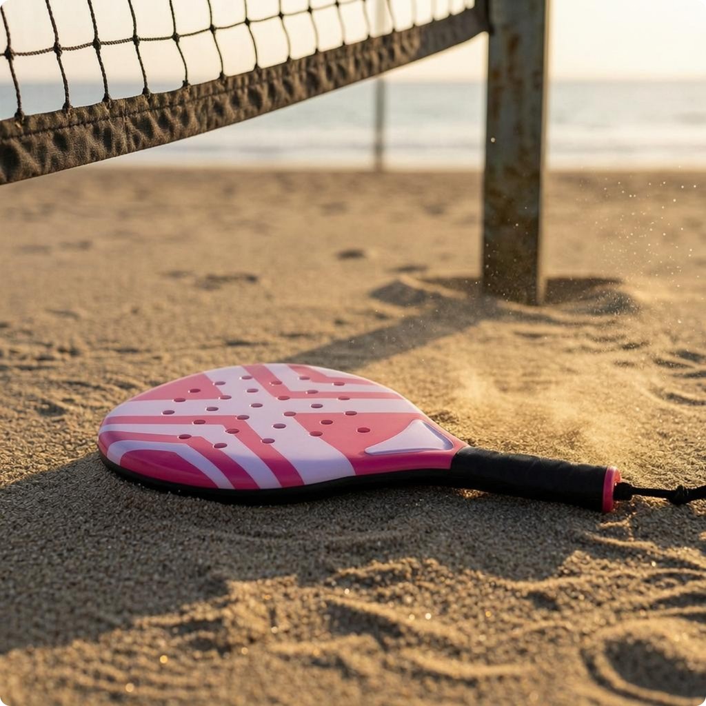 Giọt Nước Padel Vợt Đục Lỗ Padel Vợt Thể Thao Khuôn Mặt Chắc Chắn