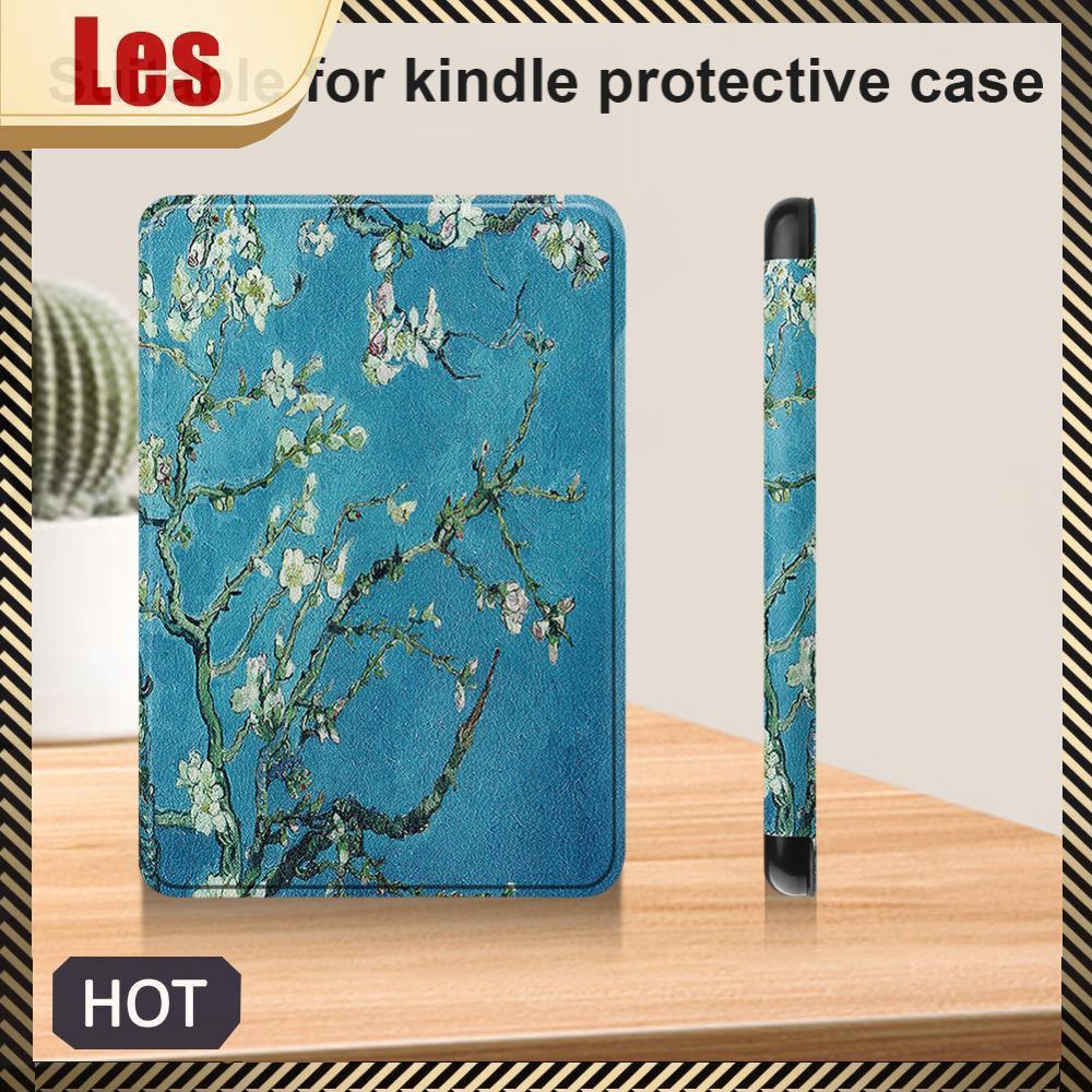 Bao Da PU Ebook Ốp Lưng Tự Động Ngủ Cho Kindle Paperwhite Thế Hệ 12 2024 7inch Cho Kindle Paperwhite