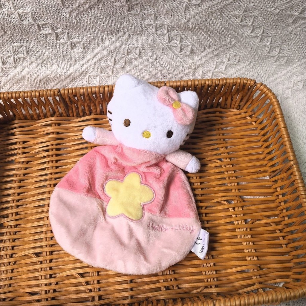 Hello kitty hello kitty hello kitty Baby Soothing Khăn Đồ Chơi Sang Trọng Cho Bé Ngủ Búp Bê Hoạt Hìn
