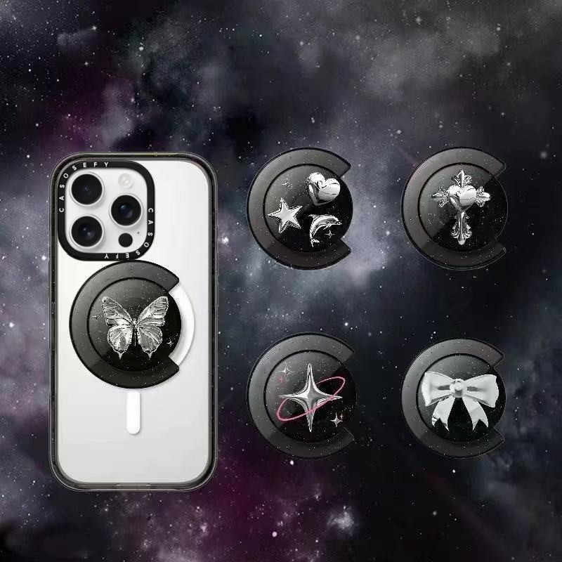 popsocket popsocket magsafe CASE Đen Loại C Túi Khí Từ Tính Giá Đỡ Điện Thoại Lưu Lượng Thích Hợp Ch