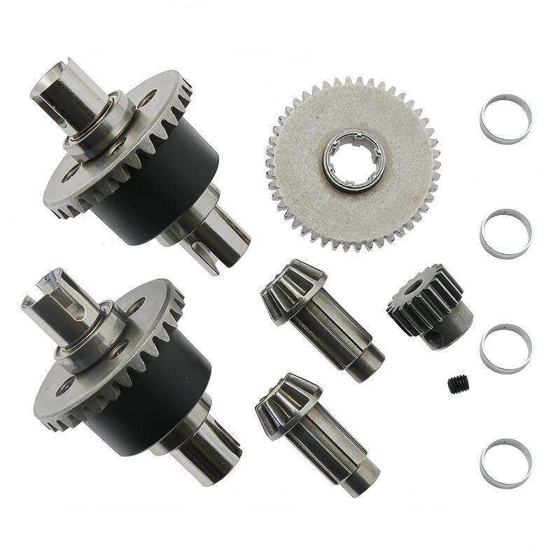 ✅Bền bỉ Vi sai Hợp kim nhẹ​ Universal JJRC Speed Chiyu Nâng cấp Kim loại không chổi than Vi sai 1: 1