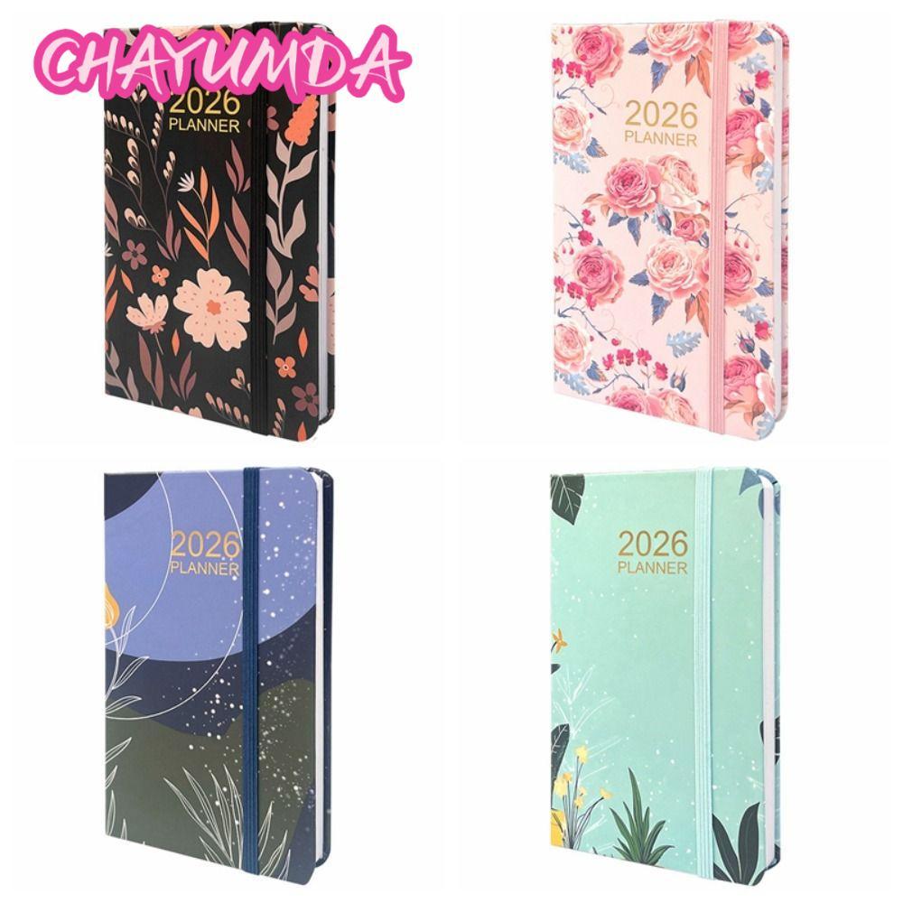 CHAYUMDA 2026 Pocket Planner, Lịch bỏ túi A6 Lịch bỏ túi 2026, Chương trình nghị sự chất lượng cao J