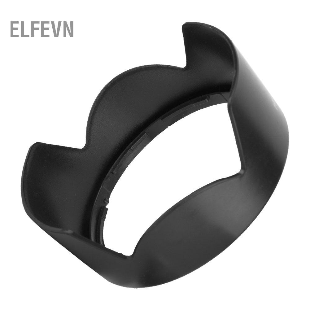 Elfevn Lens Hood Light Proof Camera Shade Block Khuếch tán Bảo vệ nhẹ cho Nikon DX18-70 AF-S