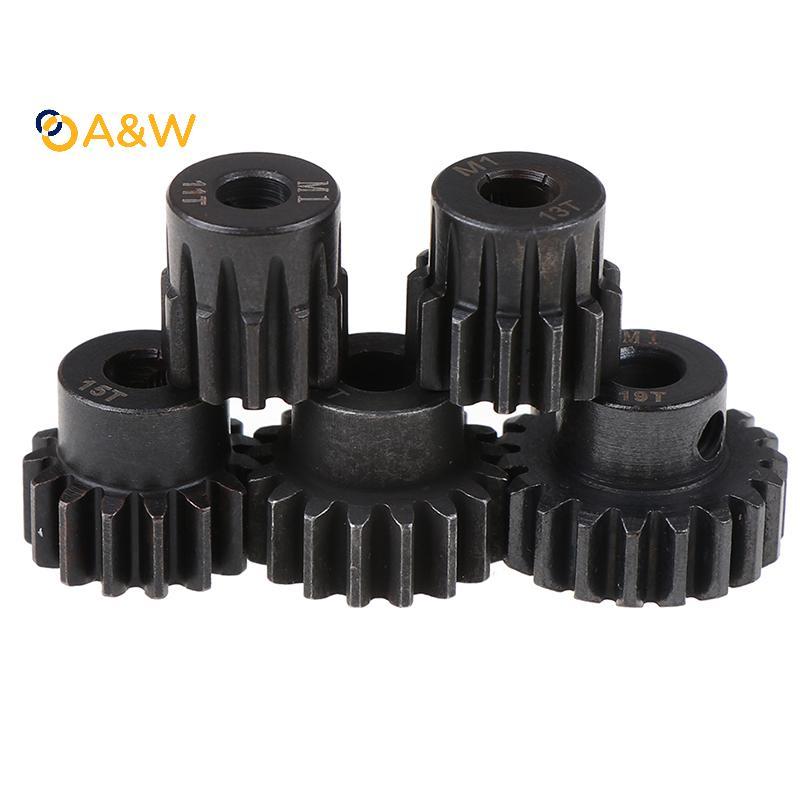 A & W M1 5mm 11t 13t 15t 17t 19t bộ bánh răng động cơ bánh răng cho động cơ ô tô 1 / 8 rc