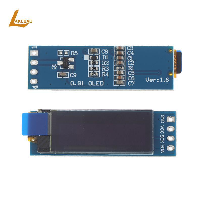 [LAKEBAO] Mô-đun OLED 0,91 Inch Trắng / Xanh / Vàng OLED 128X32 Mô-đun hiển thị LED OLED LCD OLED 0,
