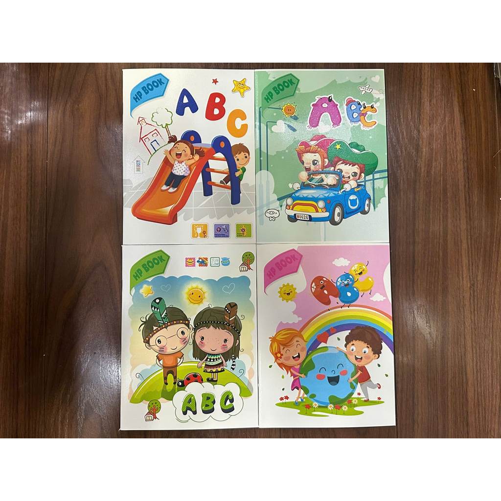 Tập Học Sinh HP BOOK 4 Ô Ly ABC 96 Trang-70gsm Giấy Mịn Viết Êm