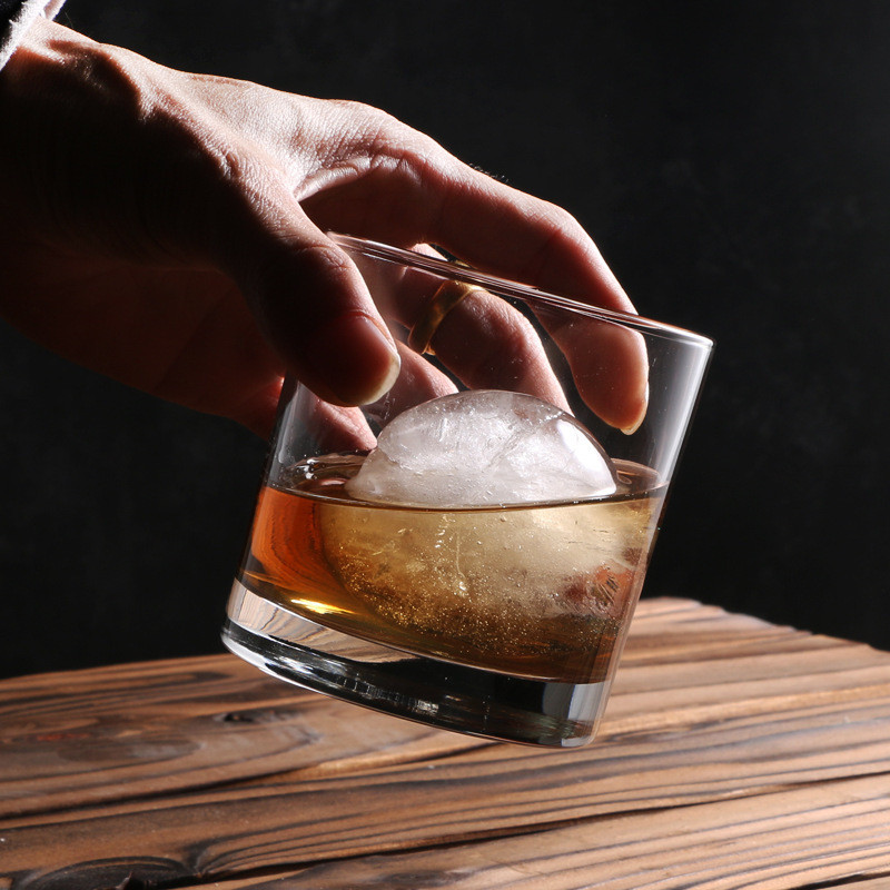 Libi Glass Whisky Glass ROCK Thủy tinh cổ điển Cocktail Glass Spirit Glass ROCK Glass Ice Ball Glass