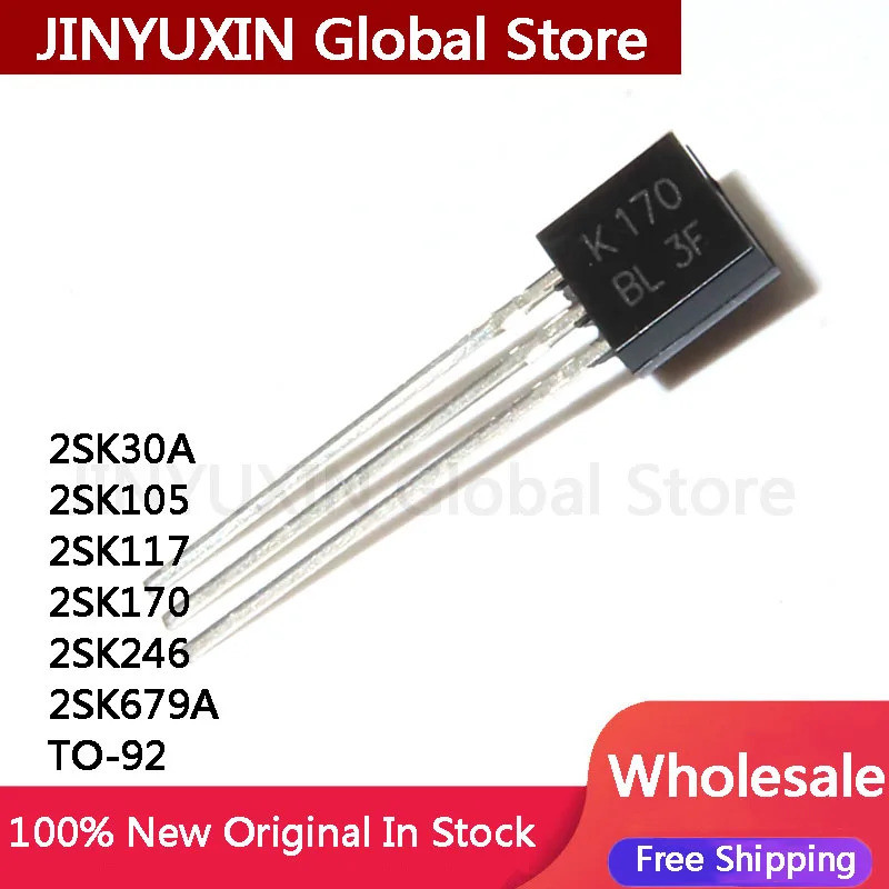 5 CÁI 2SK30A K30A K105 2SK105 2SK117-BL 2SK117 K117 2SK170 2SK170-BL K170BL 2SK246 K246 2SK679A K679