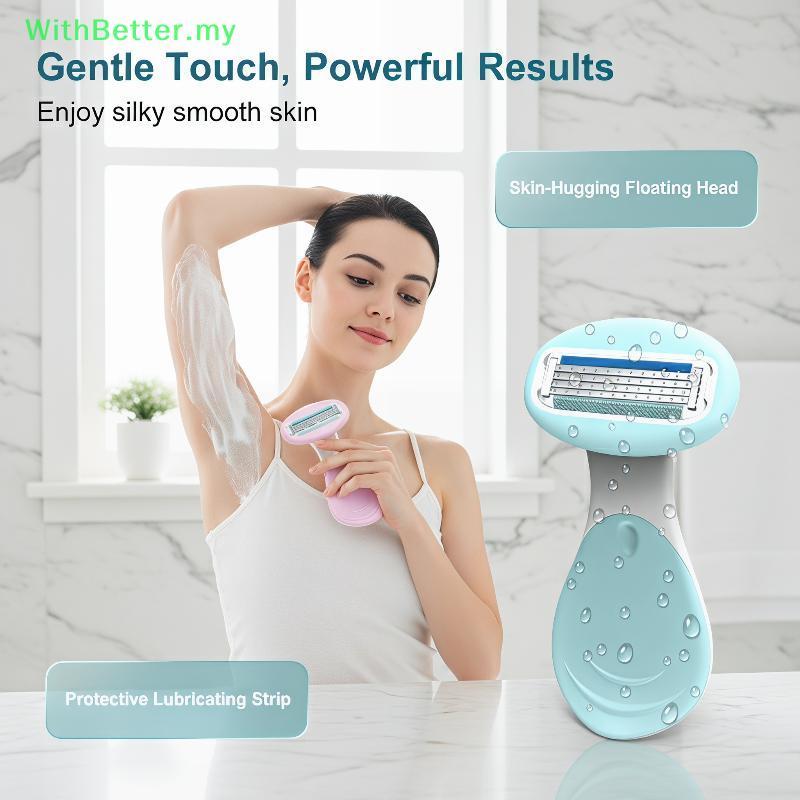 WithBetter Safe Manual Razor dành cho nữ Máy cạo râu tẩy lông nhẹ nhàng cho chân và nách CỦA TÔI