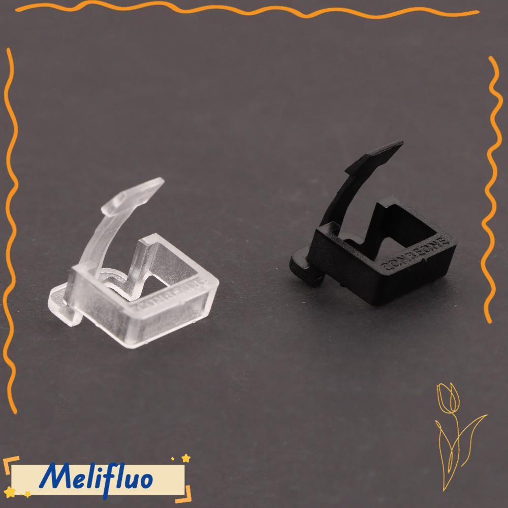 MELIFLUO 10 Cái Vỏ bảo vệ phích cắm RJ45, Đầu nối kẹp cáp có thể thay thế Đầu pha lê, Khóa ABS RJ45 