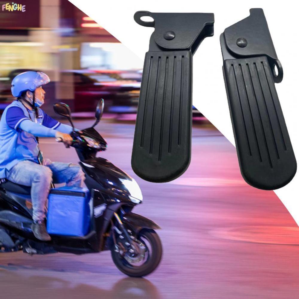 FENGHE 1 Cặp Bàn Đạp Gác Chân Xe Đạp, Chống Gỉ, Nhựa Bền, Gắn Sau Xe Đạp/Xe Điện
