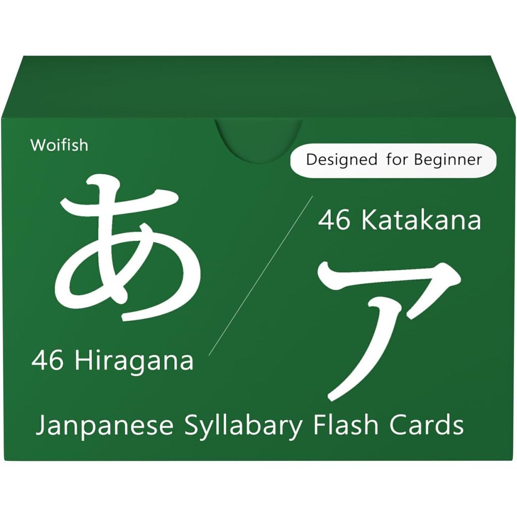 Thẻ Flash bảng chữ cái Hiragana và Katakana Nhật Bản