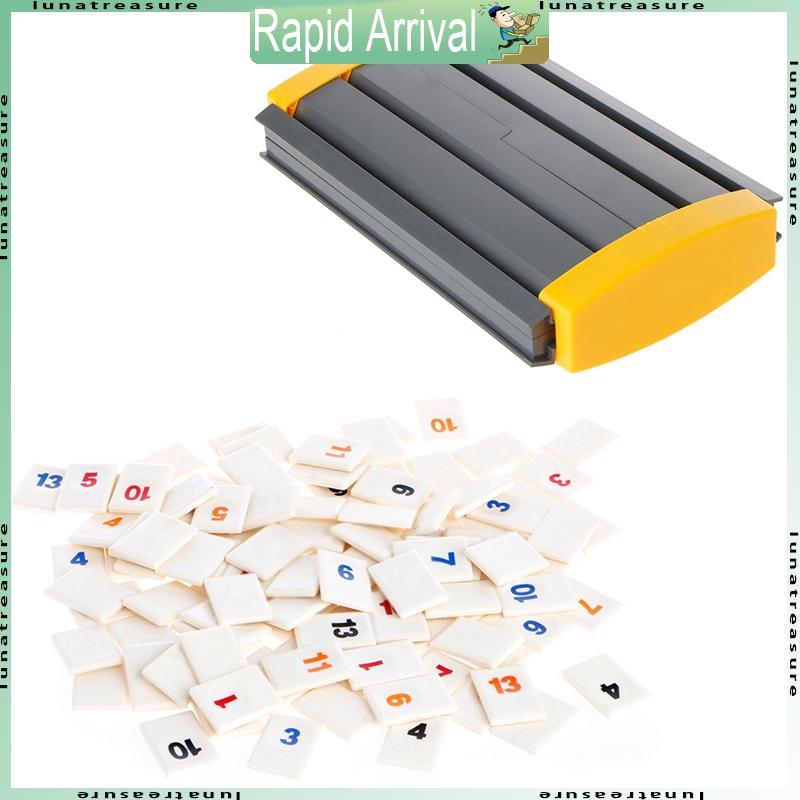 Lun The Original Digital Board Game Israel Mahjong 106 Tiles Family Travel