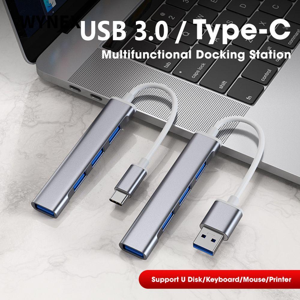 Bộ chia tốc độ cao WYNEX USB C HUB Bộ mở rộng 4 cổng USB 3.0 cho Dell