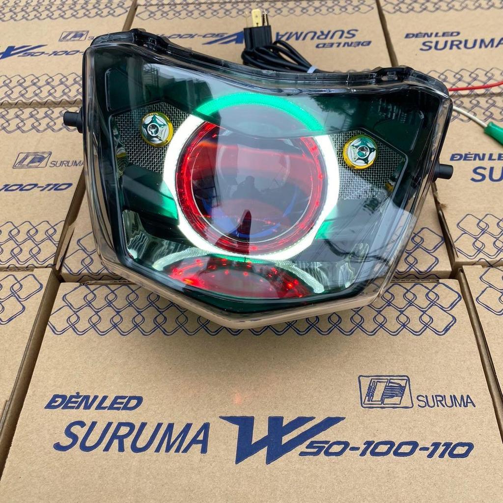 Đèn suruma lên bi cầu 3.0 F11 cho xe wave 50/100/110cc