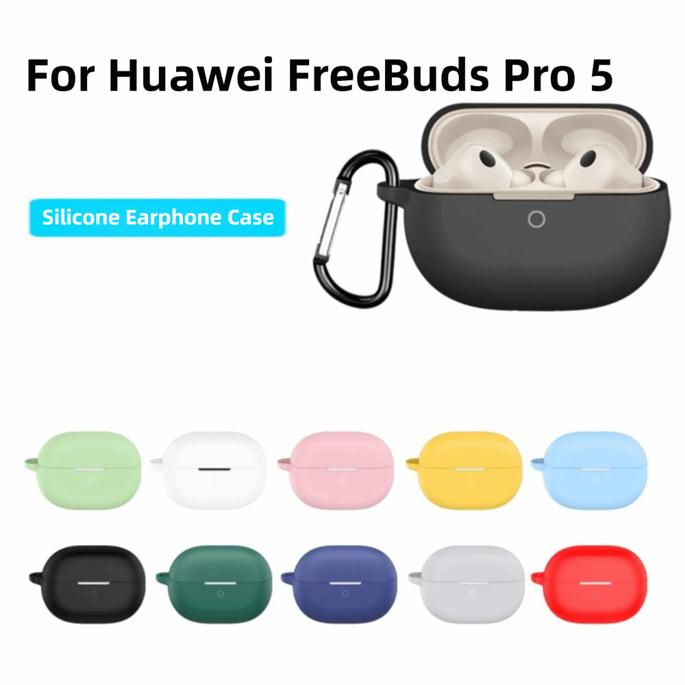 Ốp Lưng Silicon Cho HUAWEI FreeBuds Pro 5 Phụ Kiện Tai Nghe Chống Sốc Dành Cho FreeBuds Pro5 Tai Ngh