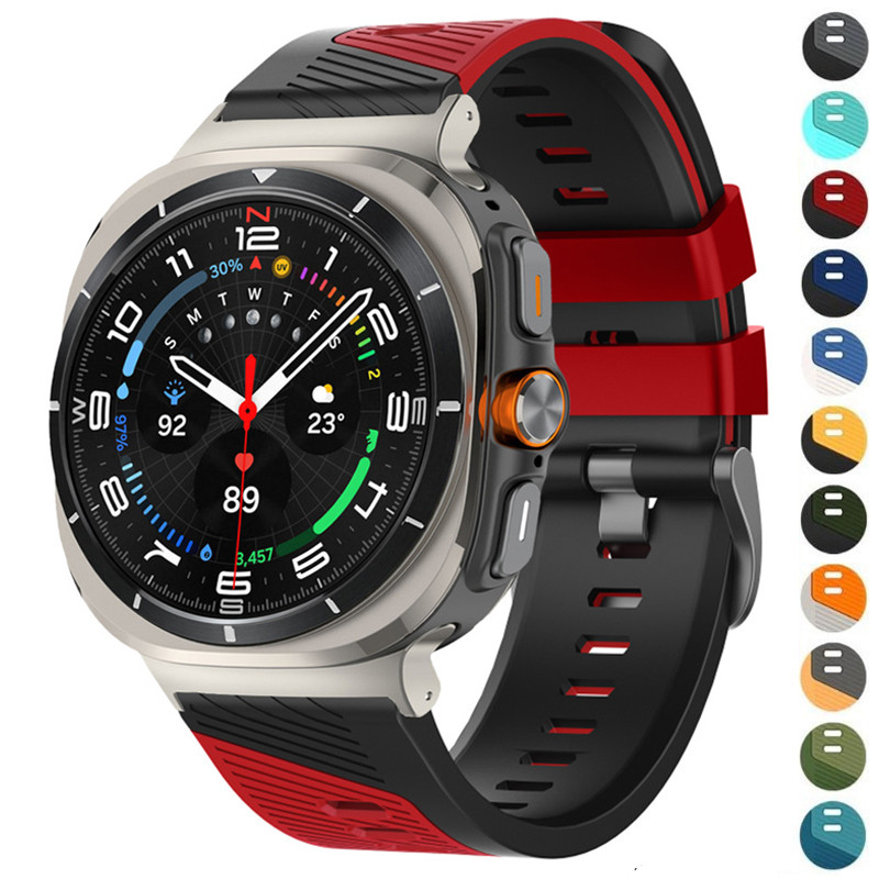 Dây đeo thể thao cho Samsung Galaxy Watch 7 Ultra 2025 47mm Dây đeo yếm silicon cho Samsung Galaxy W