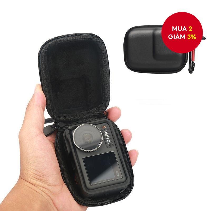 Hộp đựng chống nước Túi bảo vệ Mini cho máy ảnh Dji Osmo Action 3 / 4 / 5 Hộp lưu trữ PU cho Dji Osm
