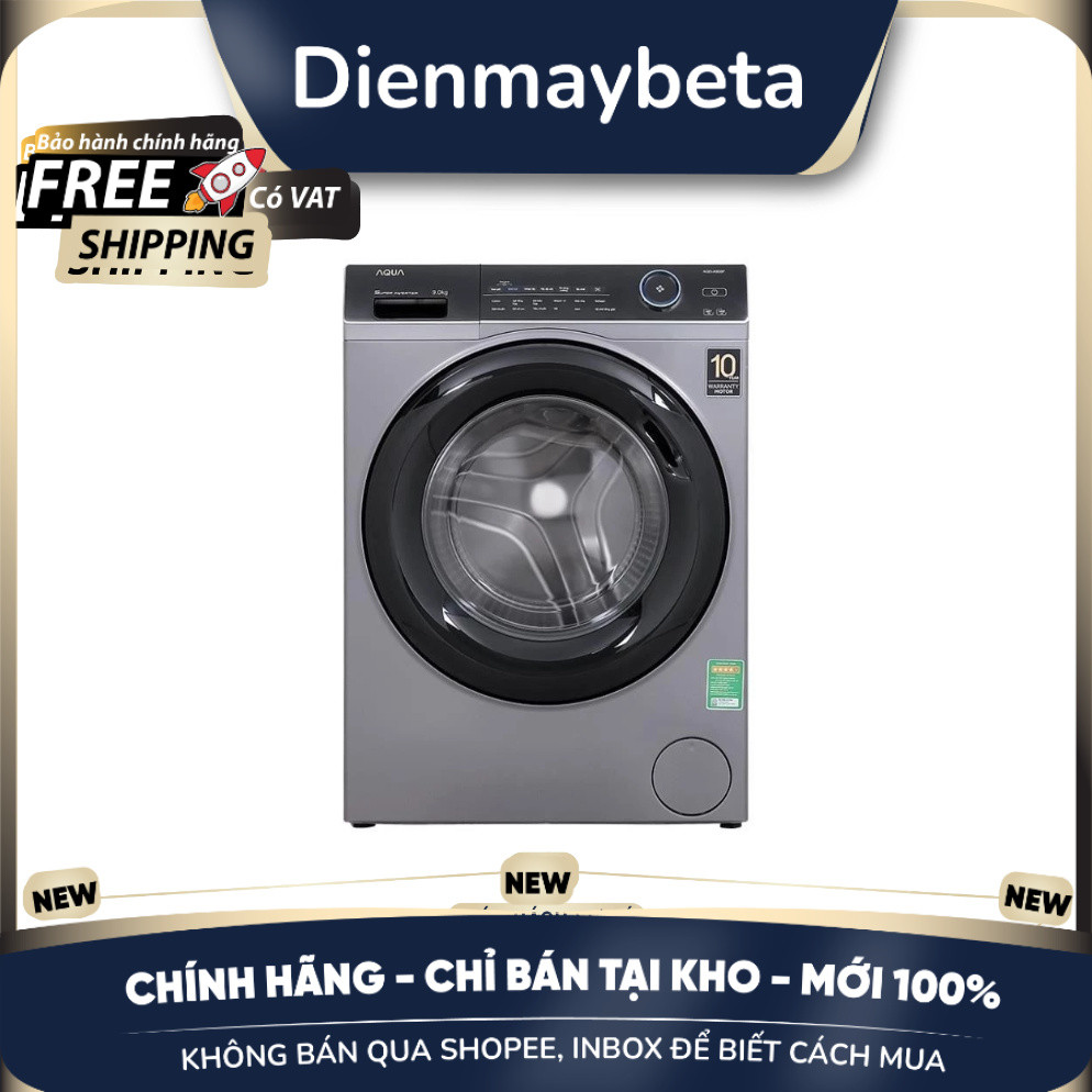 [KHÔNG BÁN QUA SHOPEE] Máy giặt Aqua AQD-A1000G W Inverter 10 KG/ BH CHÍNH HÃNG 24 THÁNG. - Chính hã