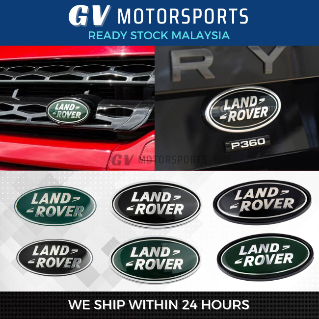 Land Rover Range Rover Grill Logo Huy Hiệu Phía Trước Phía Sau Nướng Biểu Tượng Land Rover Range Rov