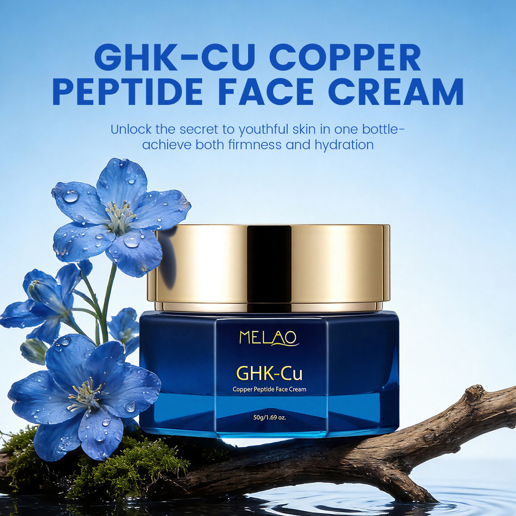 GHK-Cu Copper Peptide Cream 50g Peptide Kem Làm Săn Chắc Đồng Xanh Peptide Kem Nguồn Sáng 26.6.8