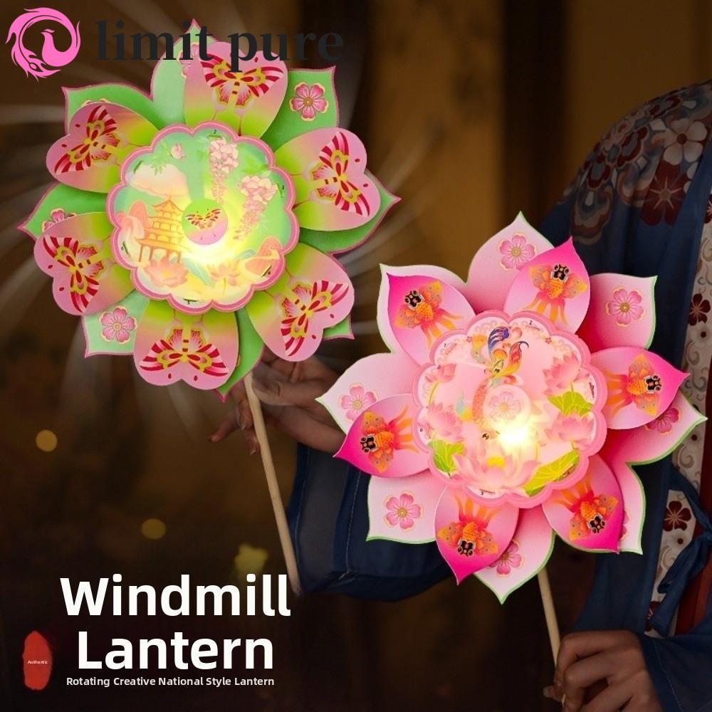 LIMIT PURE Mid Autumn Festival Lantern DIY Light up Đồ chơi trẻ em dễ thương