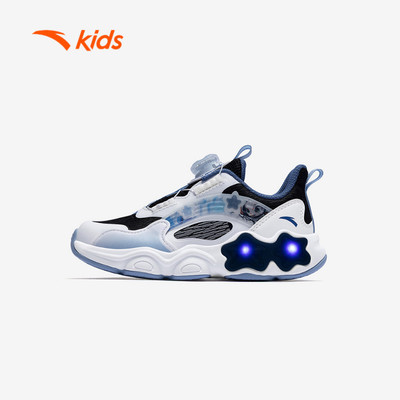 Anta Kids Giày Thời Trang Thể Thao size 28-33 Bé Trai bé Gái có đèn phát sáng nhẹ êm giày trẻ em 3126B9981