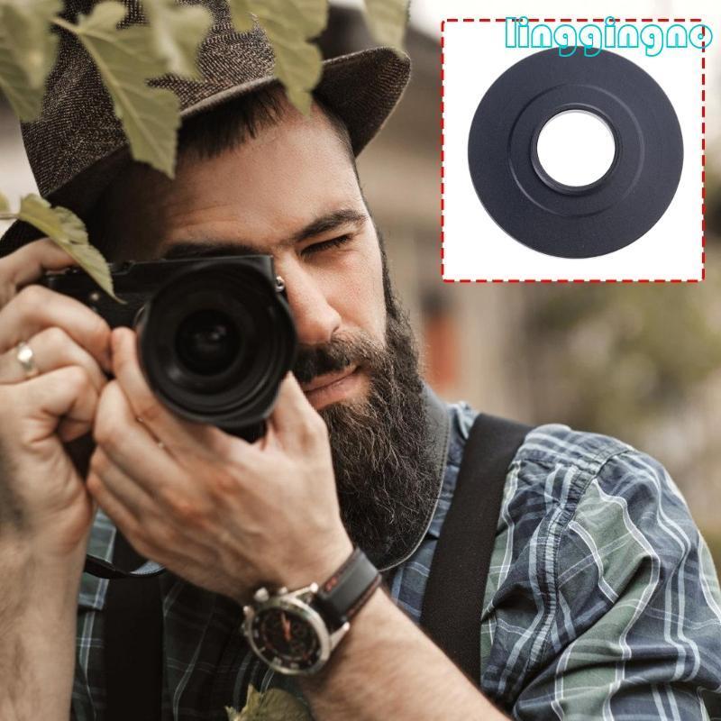 17mm Threaded Lens Adapter Collar Precise Machined Aluminum For Filters