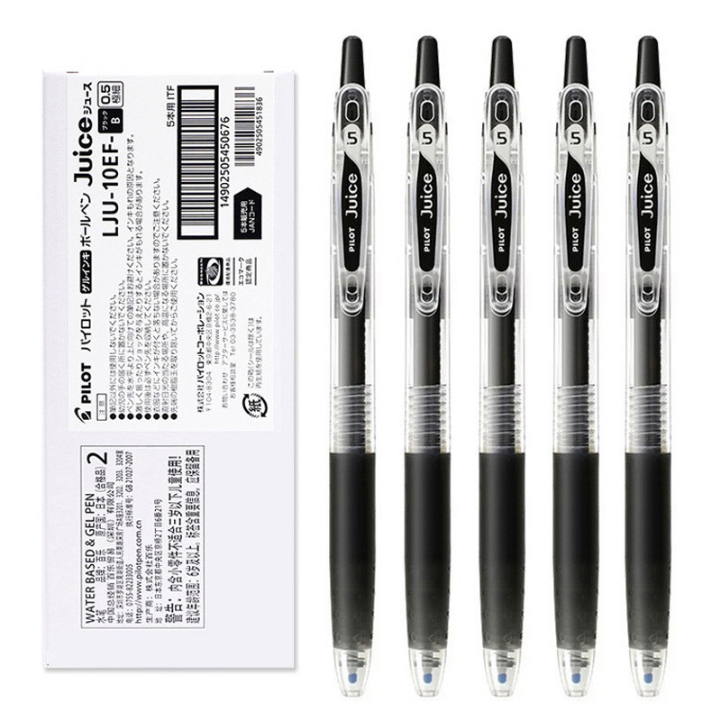 Pilot Baile Pen Juice Juice Juice Pen.mm Baiguole Gel Pen Bút Đài phun nước EF Color 5.24