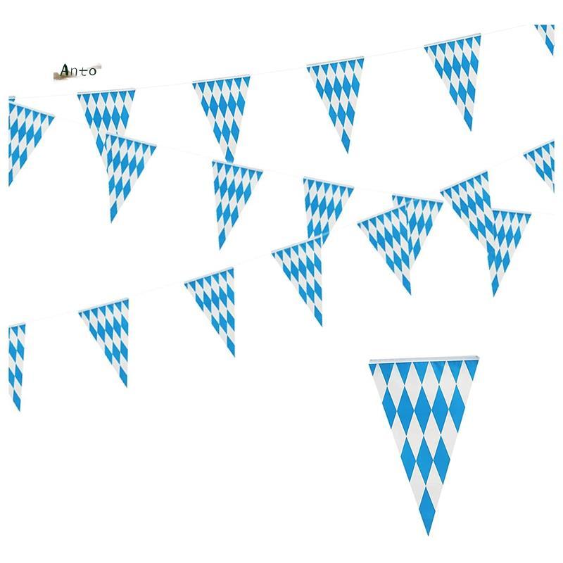 10M Vòng Hoa Bavarian Trang Trí Oktoberfest Trang Trí Tiệc Oktoberfest Pennant Bavarian Biểu Ngữ Ảnh