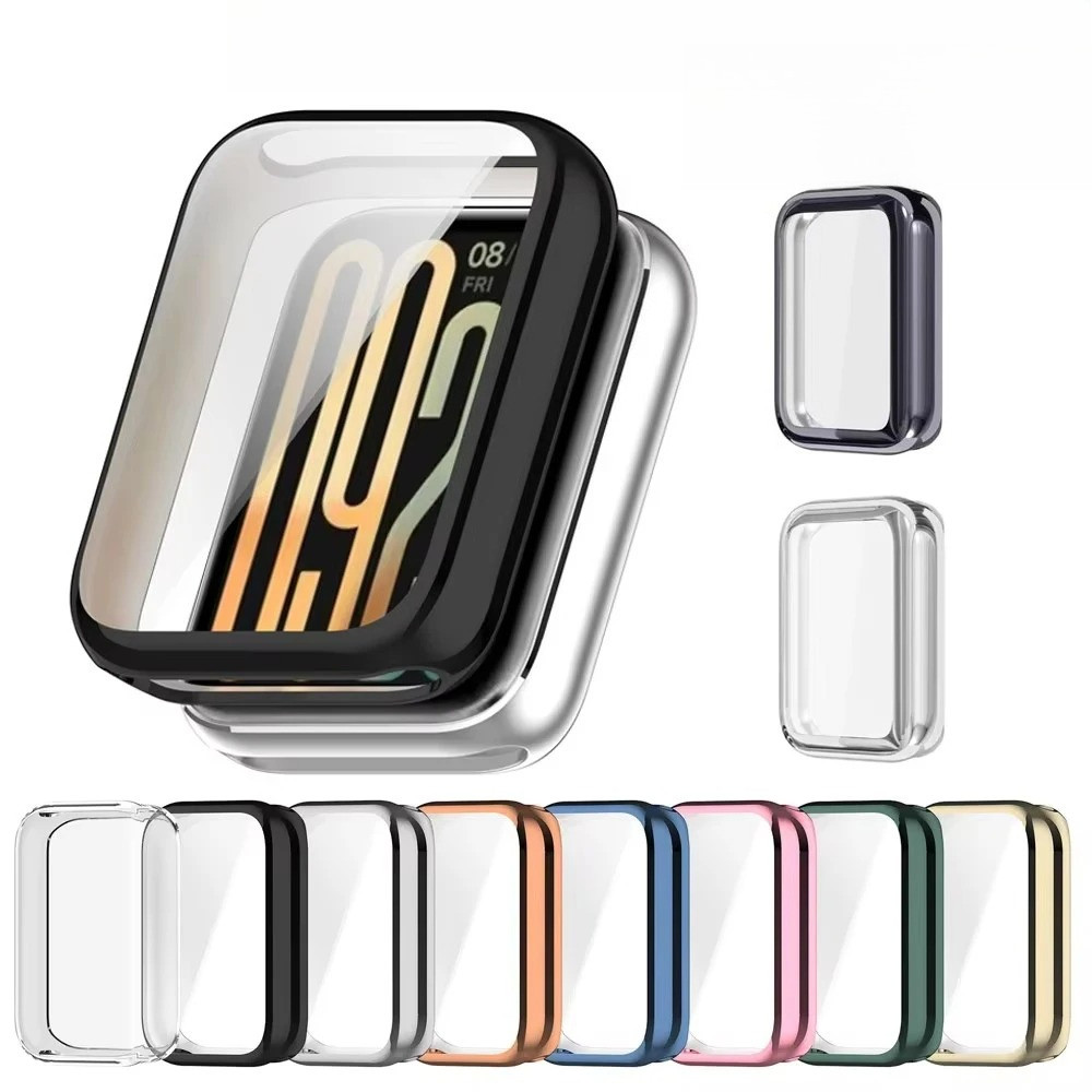Full Cover Cho Xiaomi Mi Band10 Pro TPU Mềm Thông Minh Toàn Diện Vỏ Bảo Vệ Ốp Lưng Cho Xiaomi Mi Ban