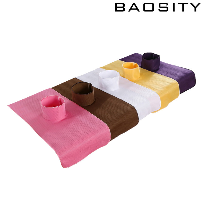 Khăn Massage Làm Đẹp SPA Bàn Giường Salon Couch Cover Tấm Chăn Ga Gối Có Lỗ