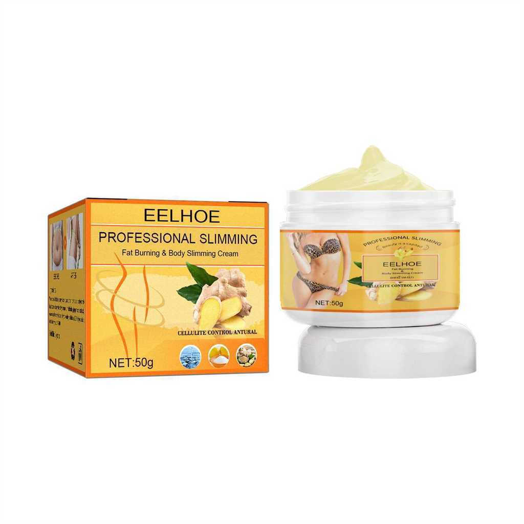 New Product#EELHOE Ginger massage cream Body Slimming Ginger Full Body Firming Heating Fitness Cream