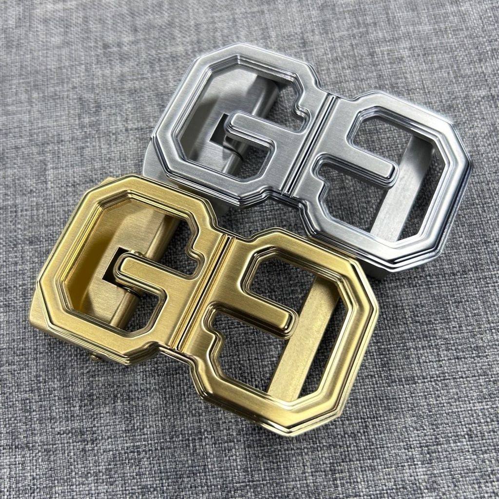 1JNK GG New stainless steel automatic buckle men's belt304Stainless steel belt buckle for business