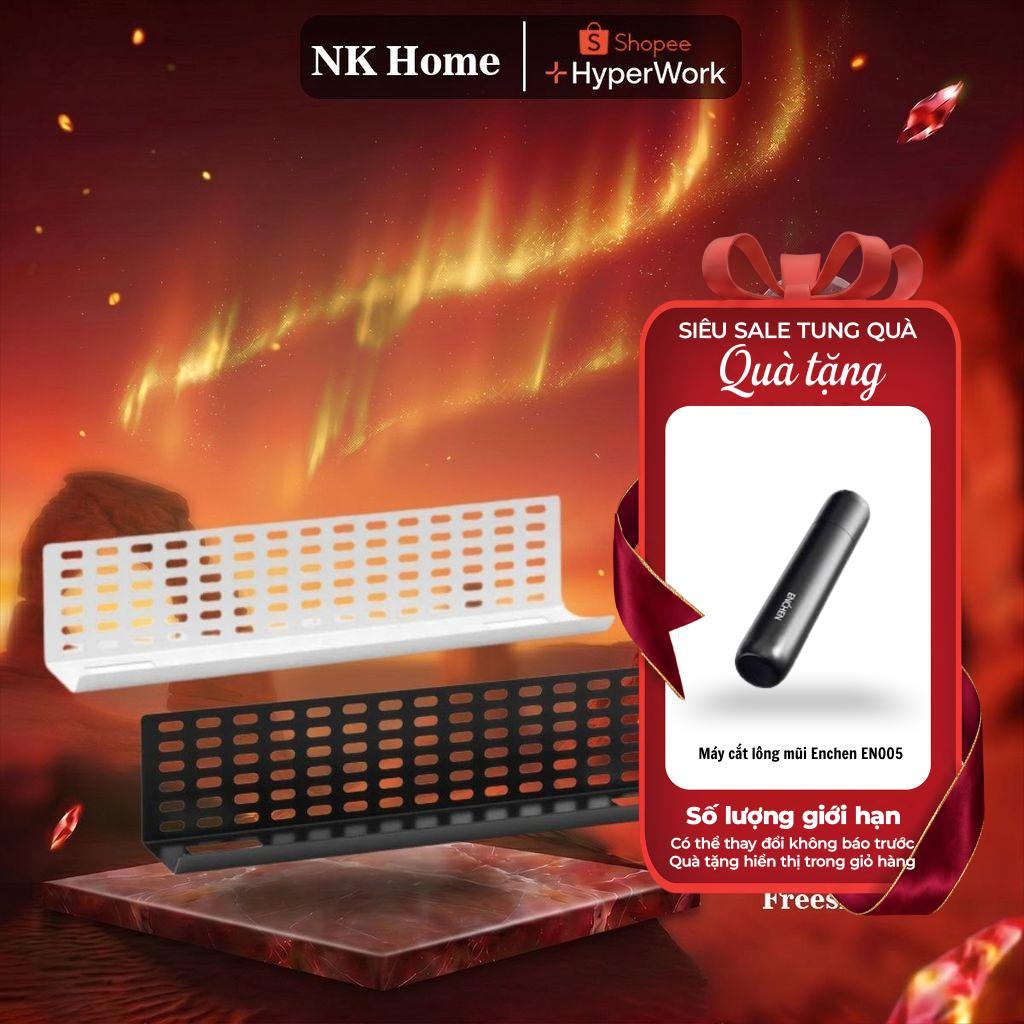 Khay giấu dây kẹp bàn HyperWork HPW-CM03-BLK-XL Đen| HPW-CM03-WHT-XL Trắng | Hàng Chính Hãng