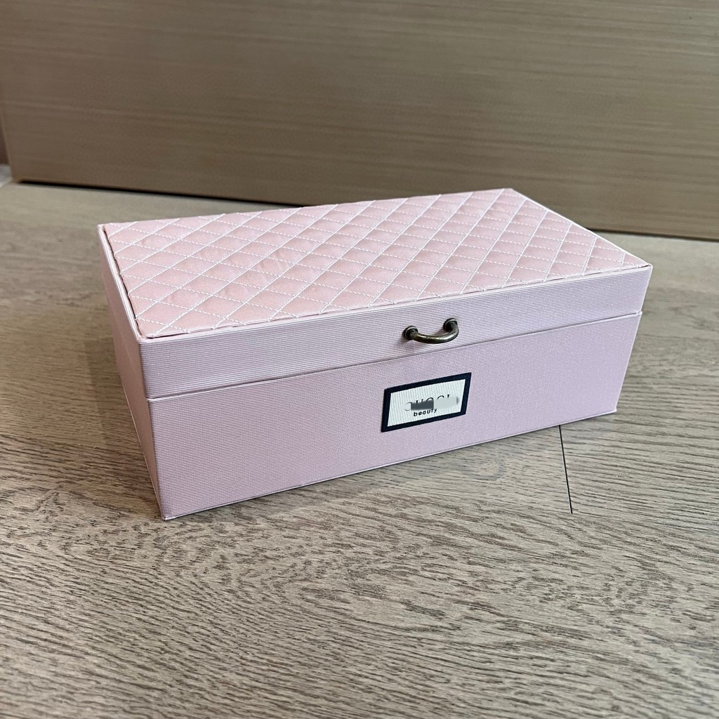 Floral vintage jewelry box makeup case