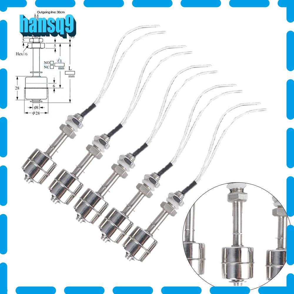 HANSQ Tank Liquid Water Level Sensor Level Switch Double Ball Float Switch Water Level Switch Thép k